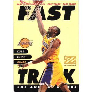 Kobe Bryant 1997 SkyBox Z Force Fast Track #2 of 12 LA Lakers NBA Basketball